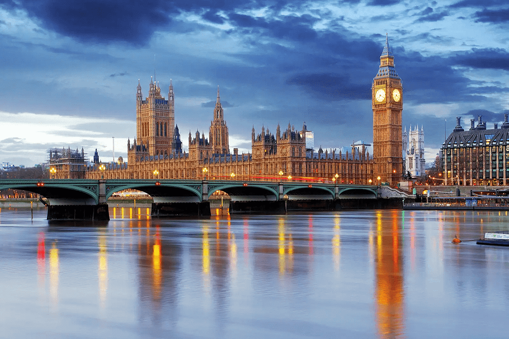 Big Ben and the Houses of Parliament in London, United Kingdom